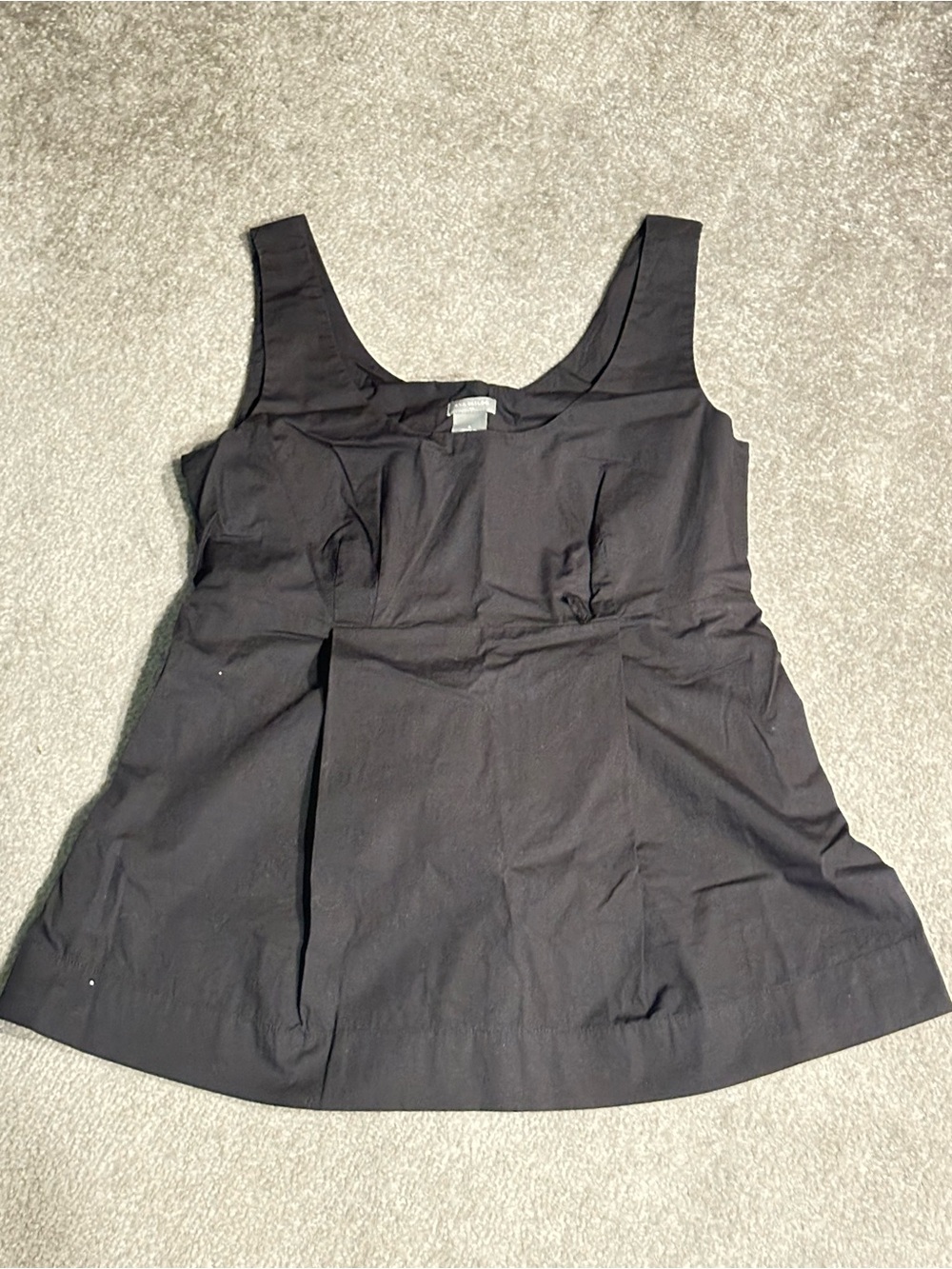 Ann Taylor Black Sleeveless Top